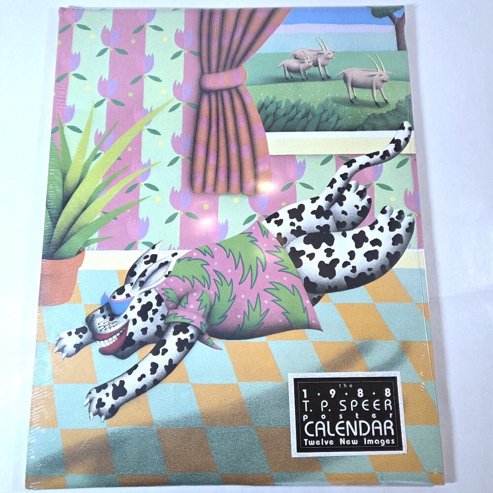 NIB Rare Vintage T.P. Speer 1988 Poster Calendar